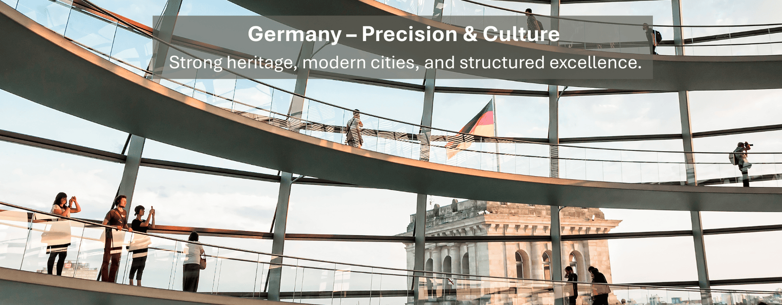 Germany – Precision & Culture Strong heritage, modern cities, and structured excellence.